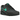 Nike Air Max 90 Black Clear Jade sneakers i sideprofil med sort overdel, turkis swoosh og synlig Air unit i hvid mellemsål