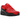 Nike Air Max 90 Speed Red sneakers i sideprofil med rødt mesh og læder, hvid mellemsål og synlig Air unit.