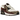 Nike Air Max 90 Leopard Burgundy sneakers i sideprofil med bordeaux overdel, leopardmønstret swoosh og synlig Air enhed