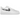 Nike Air Force 1 Low Liquid Metal Swoosh sneakers i et klassisk sideprofil med hvid overdel og blankt metallisk swoosh logo