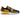 Nike Air Max 90 Premium Black University Gold Camo sneakers i sideprofil med sort overdel, gul kamuflage og synlig Air unit