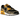 Nike Air Max 90 Premium Black University Gold Camo sneakers i sideprofil med sort overdel, guldetaljer og synlig Air unit i sålen