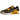 Nike Air Max 90 Premium Black University Gold Camo sneakers i vinkelret visning med sort overdel og guldet detaljer