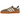 Adidas Handball Spezial Earth Strata sneakers i vinkelret visning med brun ruskindsoverdel, hvide 3-stripes og gummisål