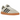 Adidas Handball Spezial Aluminium sneakers i sideprofil med grå overdel i ruskind, hvide læderdetaljer og klassisk gummisål