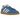 Adidas Handball Spezial Blue Better Scarlet sneakers i sideprofil med blå overdel i ruskind, røde detaljer og gummisål