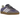 Adidas Gazelle Indoor Collegiate Purple sneakers i sideprofil med lilla ruskind, hvide læderdetaljer og en gennemsigtig gummisål