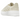 Adidas Gazelle Bold Wonder White sneakers i vinklet visning med hvid overdel i ruskind, klassiske 3-striber og dobbelt mellemsål
