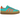 Adidas Gazelle Bold Mint Rush Impact Orange sneakers i sideprofil med mintgrøn overdel, orange detaljer og dobbeltsål