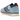 Adidas SL 72 RS Light Blue Better Scarlet sneakers i sideprofil med lyseblå overdel, røde detaljer og hvid sål