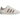 Adidas Campus 00s Chalk White Brown sneakers i sideprofil med hvid ruskind overdel, brune læderdetaljer og flade snørebånd