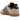 adidas Gazelle Wonder Taupe Night Indigo sneakers i sideprofil med brun overdel i ruskind, hvide syninger og mørkeblå detaljer
