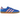 Adidas Gazelle Indoor Blue Semi Pink Spark sneakers i sideprofil med blå ruskindsoverdel, rosa detaljer og gummisål