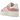 Adidas Gazelle Bold Super Pop Pink sneakers i sideprofil med lyserød overdel i ruskind, hvide læderdetaljer og en dristig plateau-sål