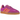 Adidas Gazelle Indoor Purple Burst Velvet sneakers i sideprofil med lilla fløjlsoverdel, hvide læderdetaljer og klassisk gummisål