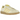 Adidas Bermuda Almost Yellow sneakers i en klassisk sideprofil med gul mocka overdel og brun gummisål