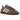 Adidas Handball Spezial Earth Strata Silver Dawn sneakers i sideprofil med brun overdel i ruskind og lyseblå detaljer