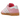 Adidas Hamburg Bliss Pink sneakers i sideprofil med lyserød ruskindsoverdel, hvide læderdetaljer og klassisk gummisål