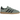 Adidas Handball Spezial Silver Green Black Gum sneakers i vinkelret visning med sølv ruskind, grønne detaljer og gummisål