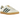 Adidas Gazelle Indoor Cream White Collegiate Green Gum sneakers i sideprofil med råhvid overdel og grønne detaljer