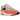 Nike Air Max 1 Patta Waves Hyper Crimson Pure Platinum sneakers i vinkelret visning med orange bølget læder og hvid mesh