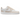 Nike Court Vision Low Phantom White sneakers i sideprofil med hvid læderoverdel, beige swoosh og flade snørebånd