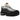 Nike Air Max 95 OG Big Bubble Black Bright Ceramic sneakers i sideprofil med sorte og orange detaljer samt synlige Air enheder