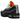 Nike Air Max 95 OG Big Bubble Black Bright Ceramic sneakers i sideprofil med sorte og orange detaljer samt synlig Air enhed