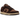 Nike Dunk Low Harris Tweed Sesame sneakers i vinklet visning med brun tweed overdel, sesamfarvet læder og hvid mellemsål