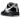 Nike Air Force 1 Low Syna Central Cee Black White Smoke Grey sneakers i sideprofil med sort læder og hvid swoosh