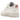 Nike Air Force 1 Low Pegasus Pack Sail sneakers i vinkelret visning med sejlfarget overdel, snørebånd og synlig sål