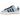 Adidas Campus 00s Clear Sky Gum sneakers i sideprofil med lyseblå ruskindsoverdel, hvide og tykke snørebånd samt klassisk gummisål