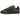 Adidas Campus 00s Leopard Black sneakers i vinkelret visning med sort ruskind, leopardmønstrede detaljer og tykke snørebånd