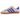 Adidas Gazelle Indoor Clear Pink Lucid Blue sneakers i sideprofil med lyserød ruskind og blå detaljer samt gummisål
