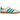 Adidas Gazelle Indoor Turqoise Chalk White sneakers i sideprofil med turkis overdel i ruskind og hvide detaljer