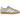 Adidas Gazelle Indoor Grey Cloud White Gold Metallic sneakers i vinklet profil med grå overdel i ruskind, hvide læderdetaljer og gummisål