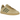 Adidas Handball Spezial Golden Beige Focus Olive sneakers i sideprofil med gyldne ruskindsoverdele og olivengrønne detaljer