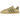 Adidas Handball Spezial Golden Beige Focus Olive sneakers i sideprofil med gyldne ruskindspaneler, olivengrønne detaljer og gummisål