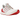 adidas Ultra Boost 1.0 Chalk White Scarlet sneakers i sideprofil med hvid Primeknit overdel, røde detaljer og mønstret sål