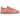 Adidas Handball Spezial Glow Pink Flash Orange sneakers i sideprofil med lyserød overdel af ruskind og orange læderdetaljer