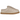 Adidas Campus 00s Winter Low Magic Beige sneakers i sideprofil med beige overdel i ruskind og hvide snørebånd