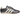 Adidas Taekwondo Core Black Silver Metallic Gum sneakers i sideprofil med sort læderoverdel, sølv detaljer og klassisk gummisål
