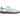 Adidas Handball Spezial Mercedes-AMG Petronas Formula One Team White Silver sneakers sideprofil med hvid overdel og sølvdetaljer