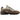 New Balance 1000 Mushroom sneakers i vinkelret visning med brun mesh overdel, bølgede overlays og snørebånd.
