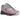 New Balance 1000 Pink Metallic Silver sneakers i vinkelvisning med lyserøde og metal sølvfarver, snørebånd og gummisål