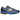 New Balance 1906R Action Bronson Medusa Azul sneakers i sideprofil med blå og gule detaljer samt snørebånd