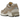 New Balance 2002R Protection Pack Driftwood sneakers i vinkelret visning med rå kanter, ruskind og slidt mellemsål