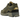 New Balance 2002R Protection Pack Dark Moss sneakers i vinkelret visning med rå kanter, olivengrøn mesh og ruskind