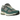 New Balance 2002R New Spruce Magnet sneakers i vinkelret visning med grøn mesh overdel, ruskind og snørebånd