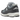 New Balance 2002R Magnent Lead sneakers i vinkelret visning med grå mesh og ruskind overdel samt dæmpet sål